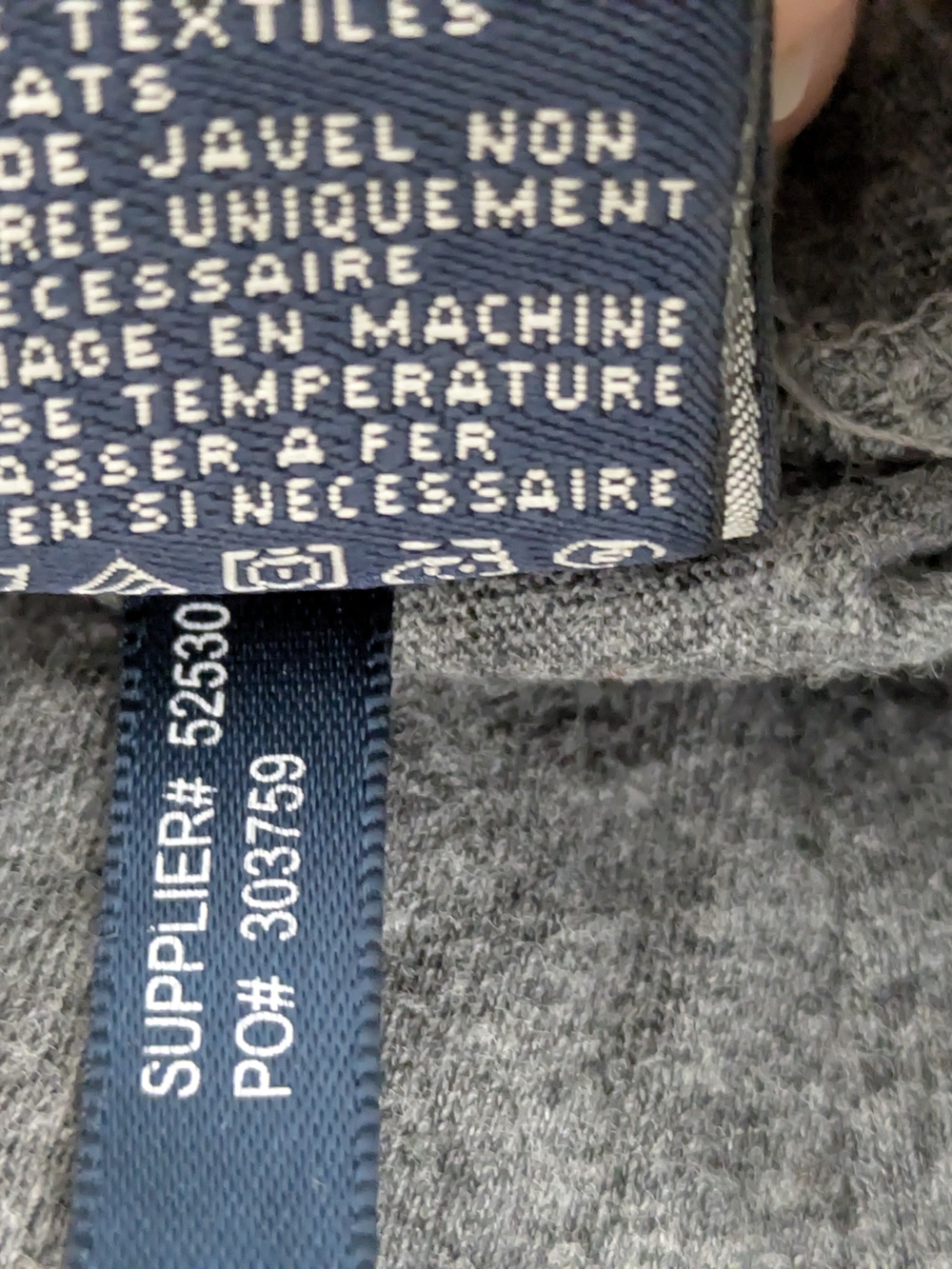 Ralph Lauren Dark Gray Crewneck Tee with Pink Logo - Picture 7 of 7
